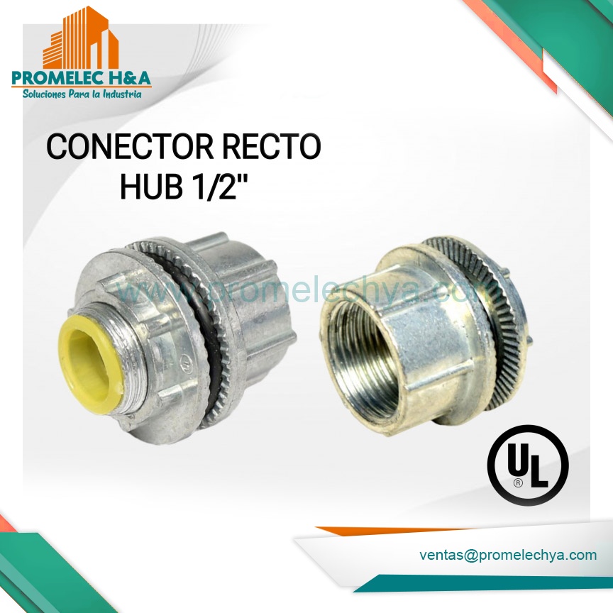 CONECTOR HUB 1/2´´