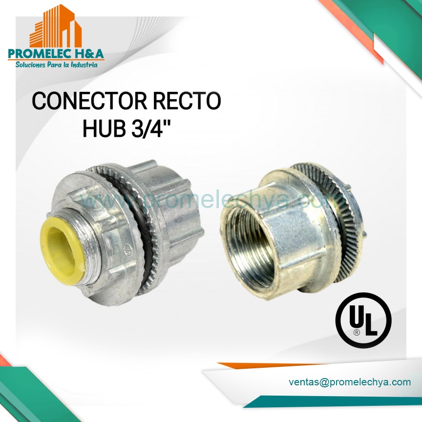 CONECTOR HUB 3/4´´
