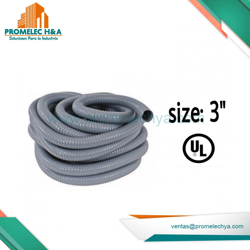 CONDUIT FLEXIBLE 3´´