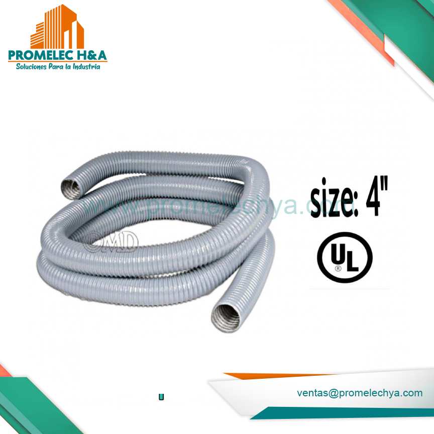 CONDUIT FLEXIBLE 4´´