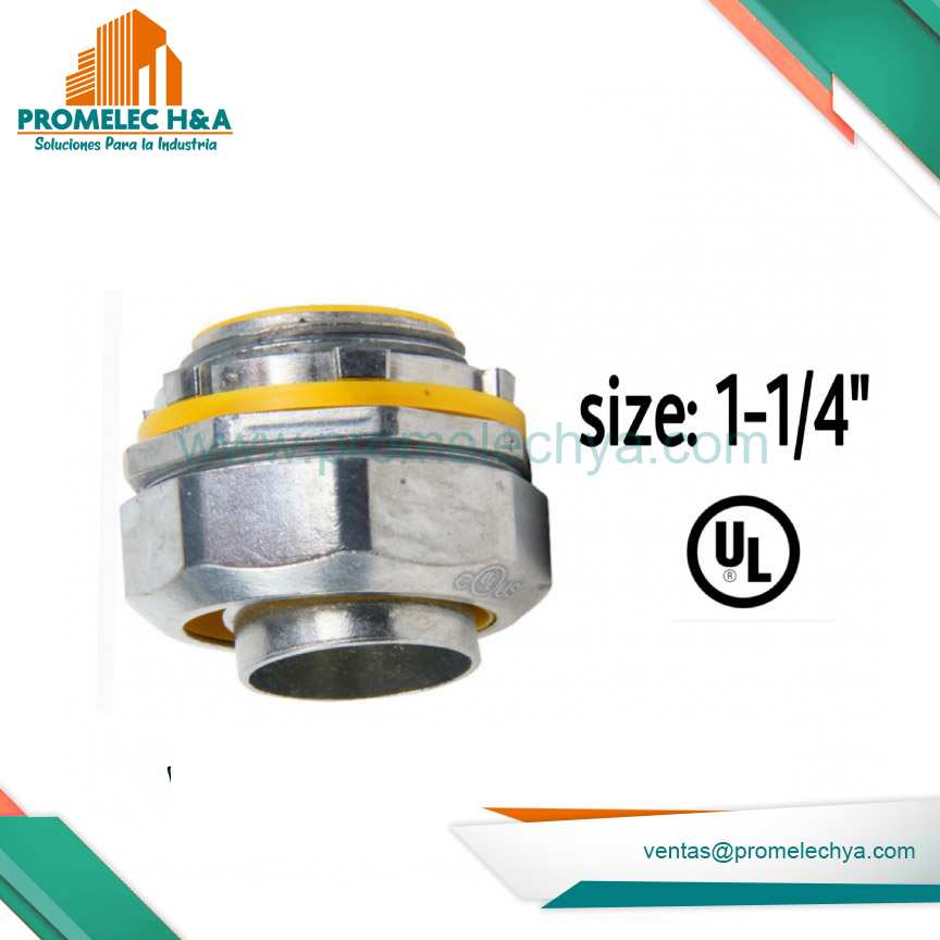 CONECTOR RECTO HERMETICO 1-1/4´´