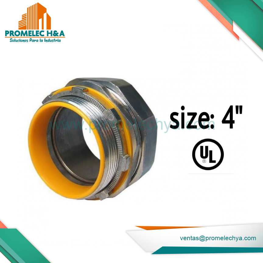 CONECTOR RECTO HERMETICO 4´´