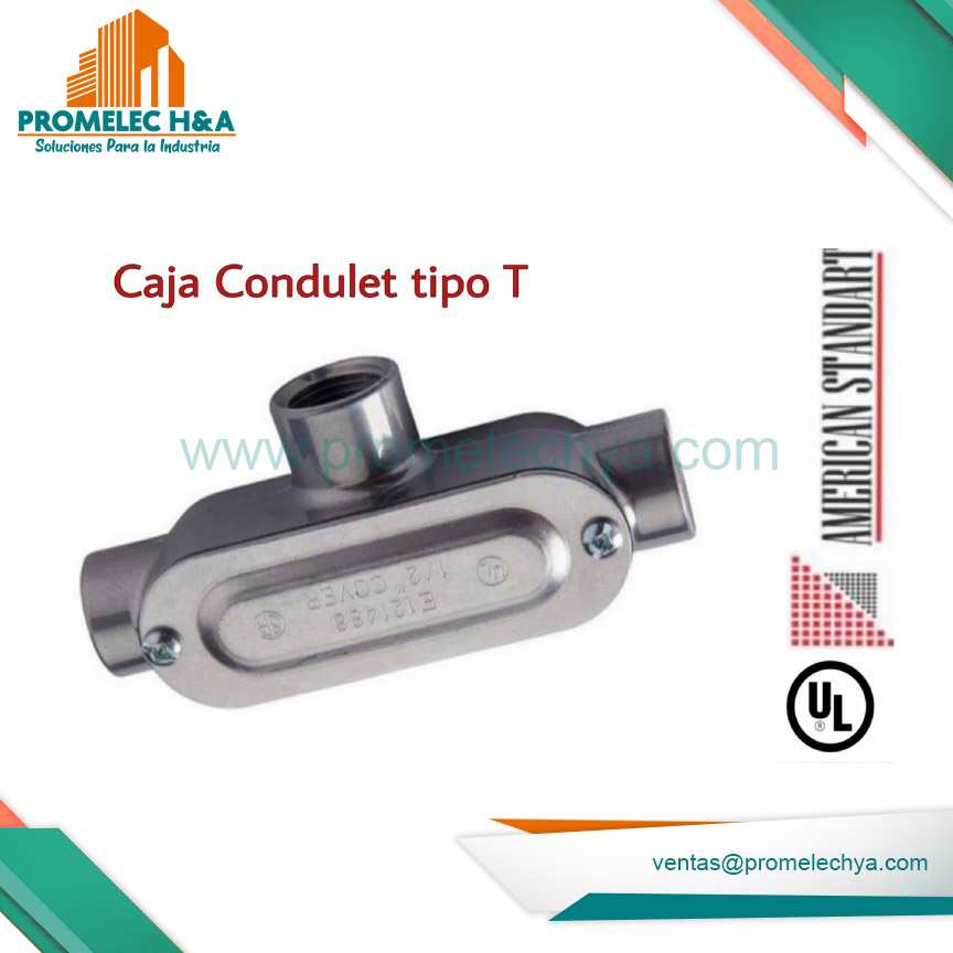 CAJA CONDULET TIPO T 1/2´´