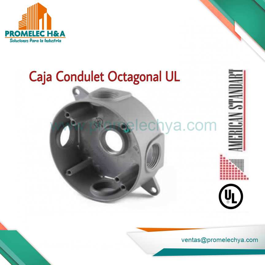 CAJA CONDUIT OCTAGONAL 1/2´´