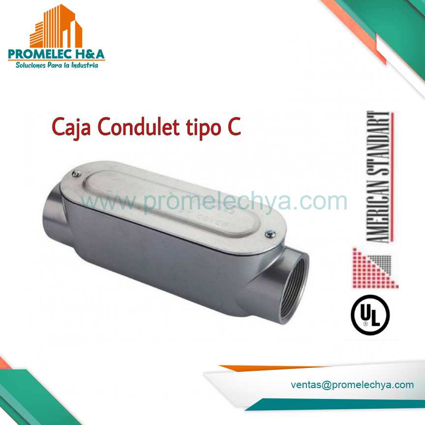 CAJA CONDULET TIPO C 4´´