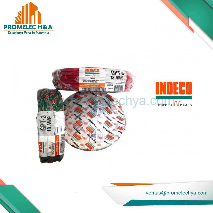 CABLE GPT 18 AWG INDECO