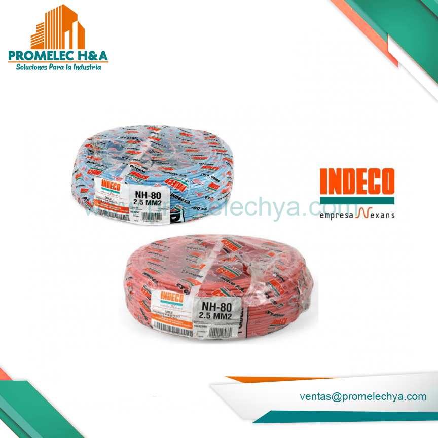 CABLE NH-80 2.5 mm INDECO