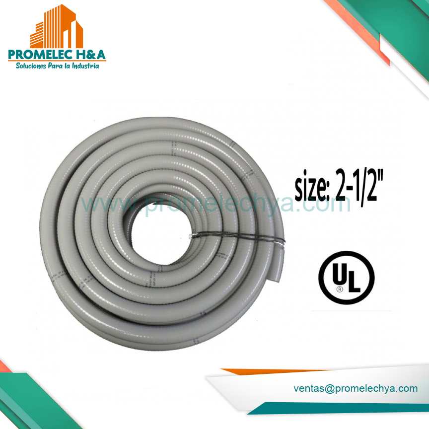 CONDUIT FLEXIBLE LIQUID TIGHT 2-1/2´´