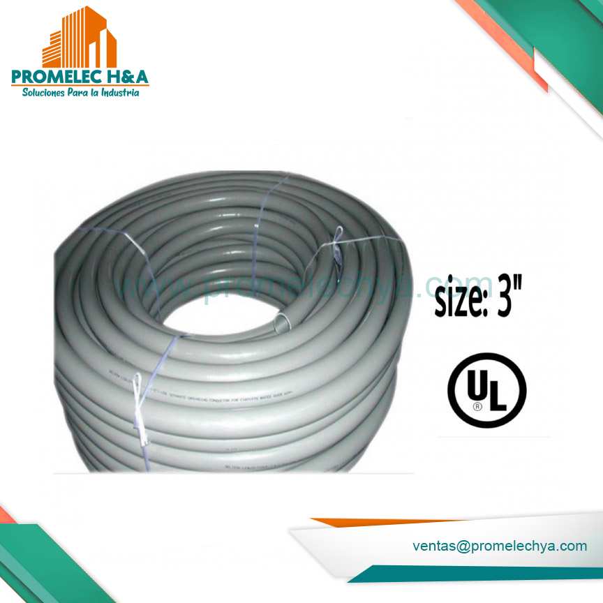 CONDUIT FLEXIBLE LIQUID TIGHT 3´´