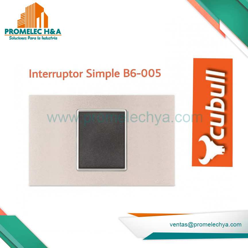 INTERRUPTOR SIMPLE CUBULL