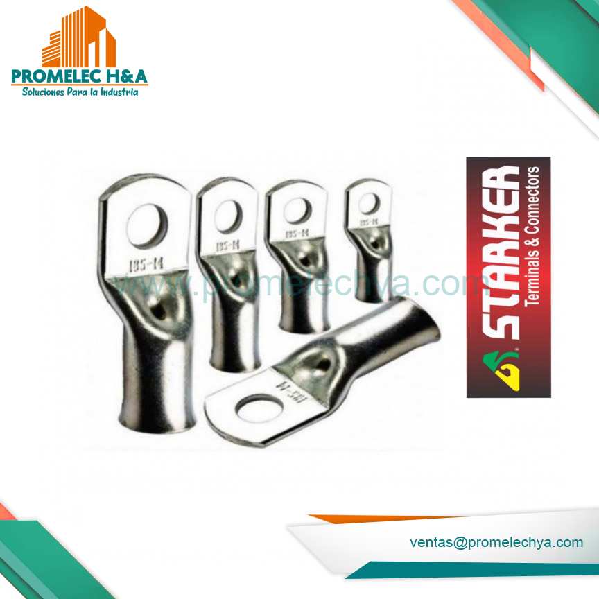 TERMINAL DE COMPRESIÓN TIPO OJAL CAÑON CORTO 95mm2