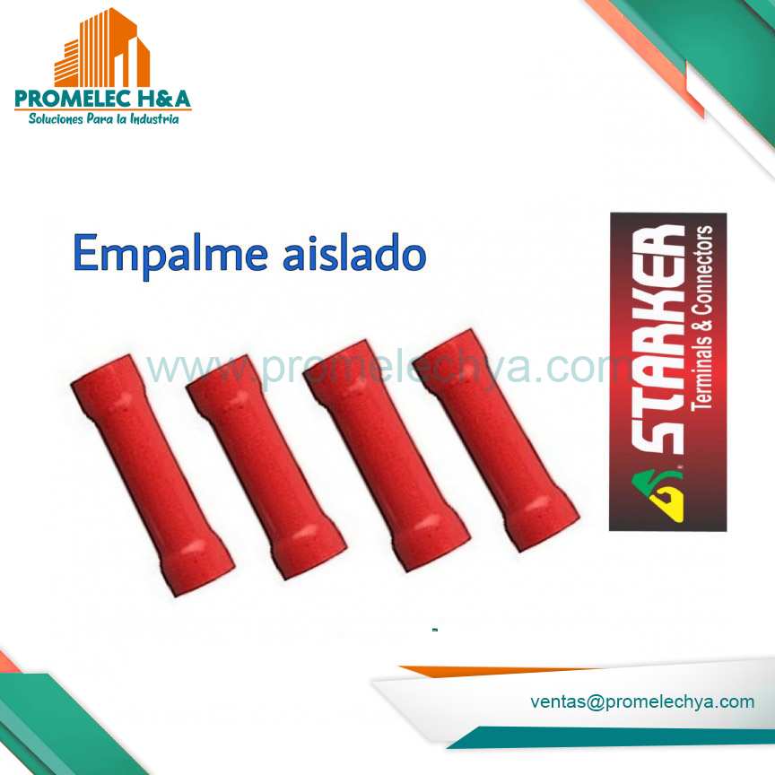 EMPALME AISLADO ROJO