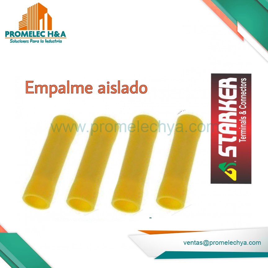 EMPALME AISLADO AMARILLO