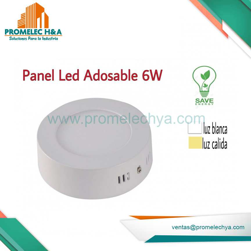 PANEL LED ADOSABLE 6W