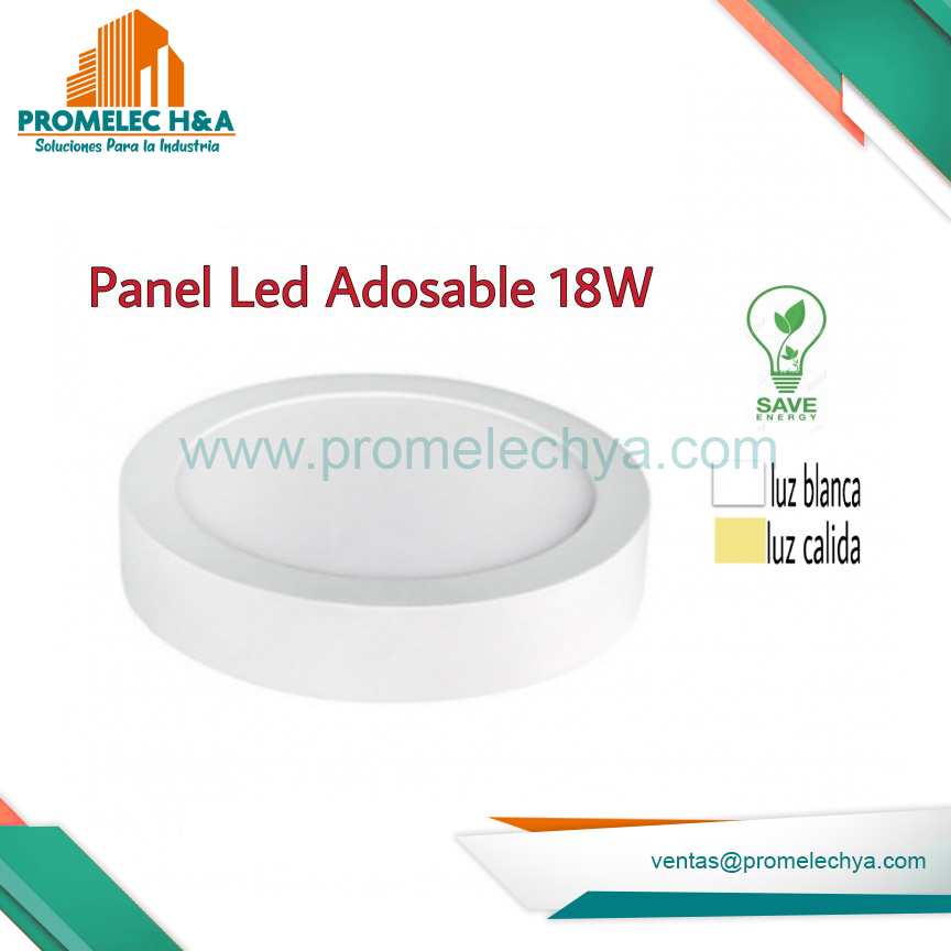 PANEL LED ADOSABLE 18W