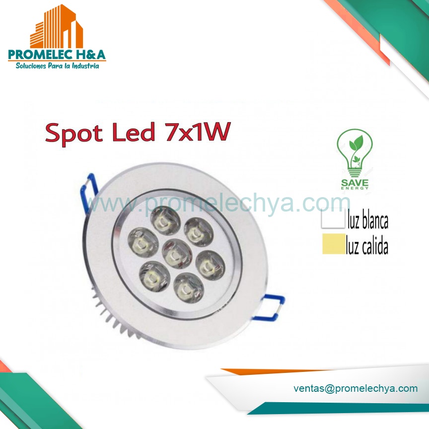 SPOT LED 7x1W