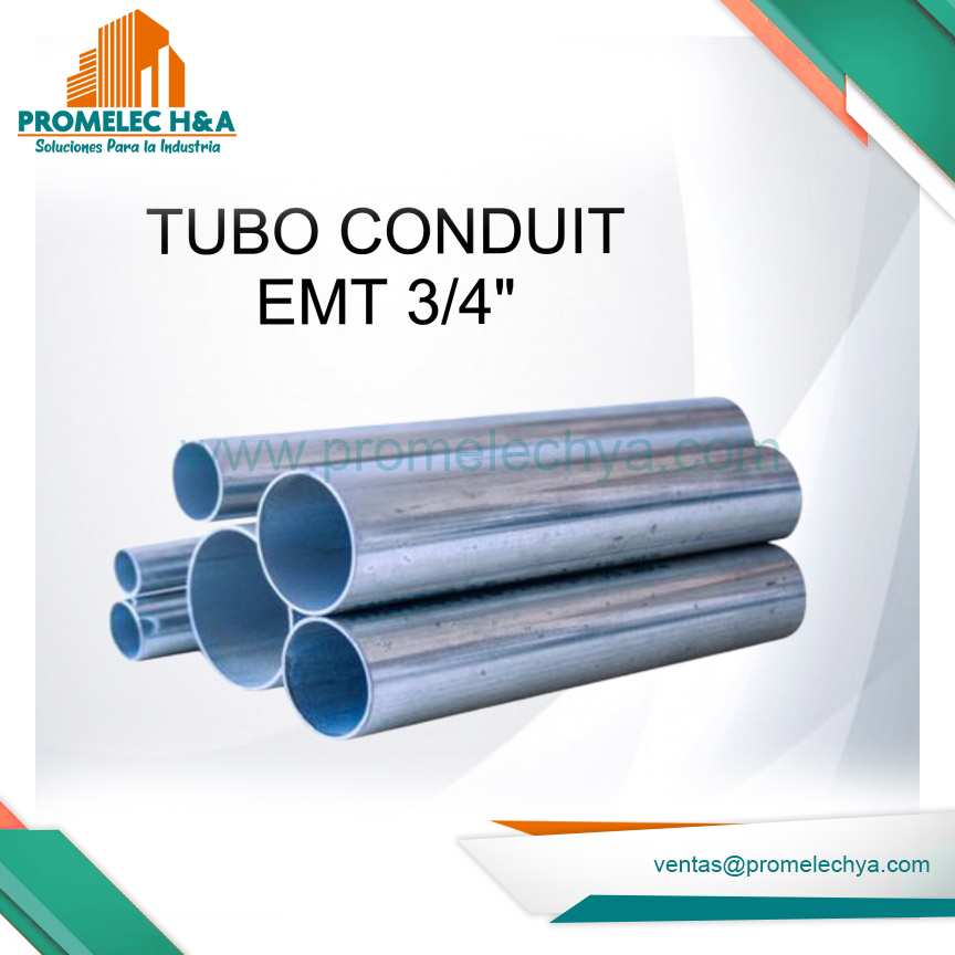 TUBO CONDUIT EMT 3/4´´