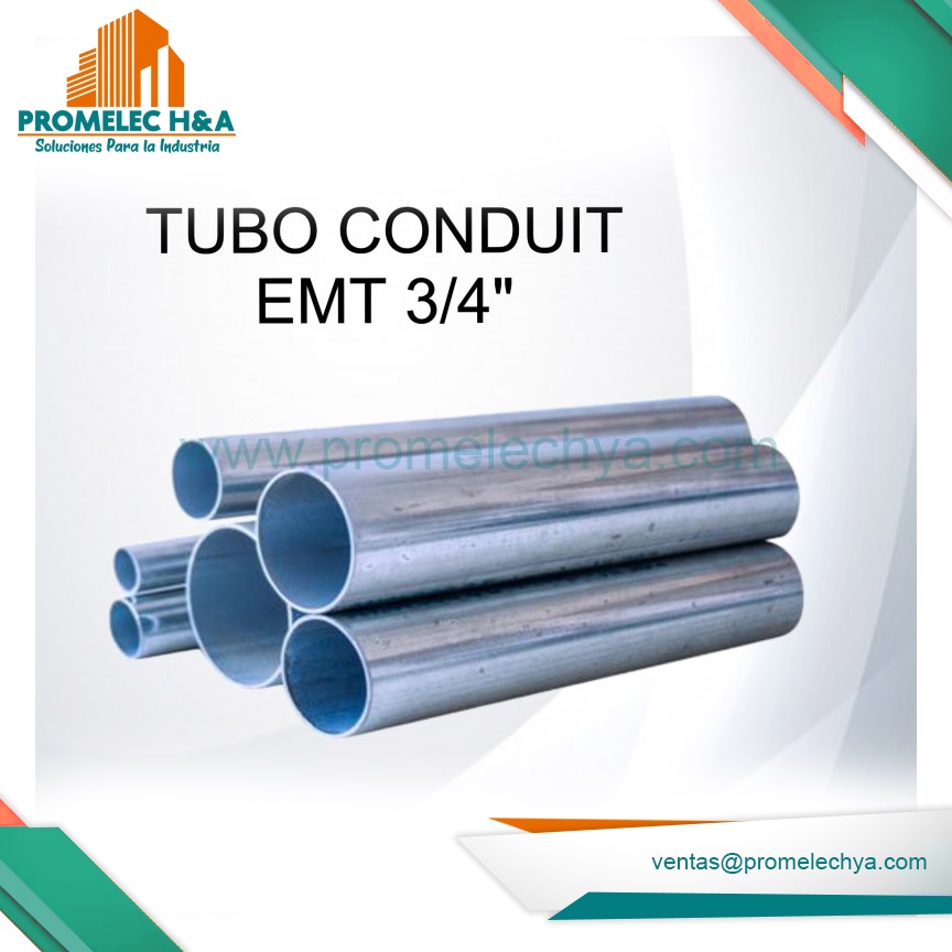 TUBO CONDUIT EMT 3/4´´
