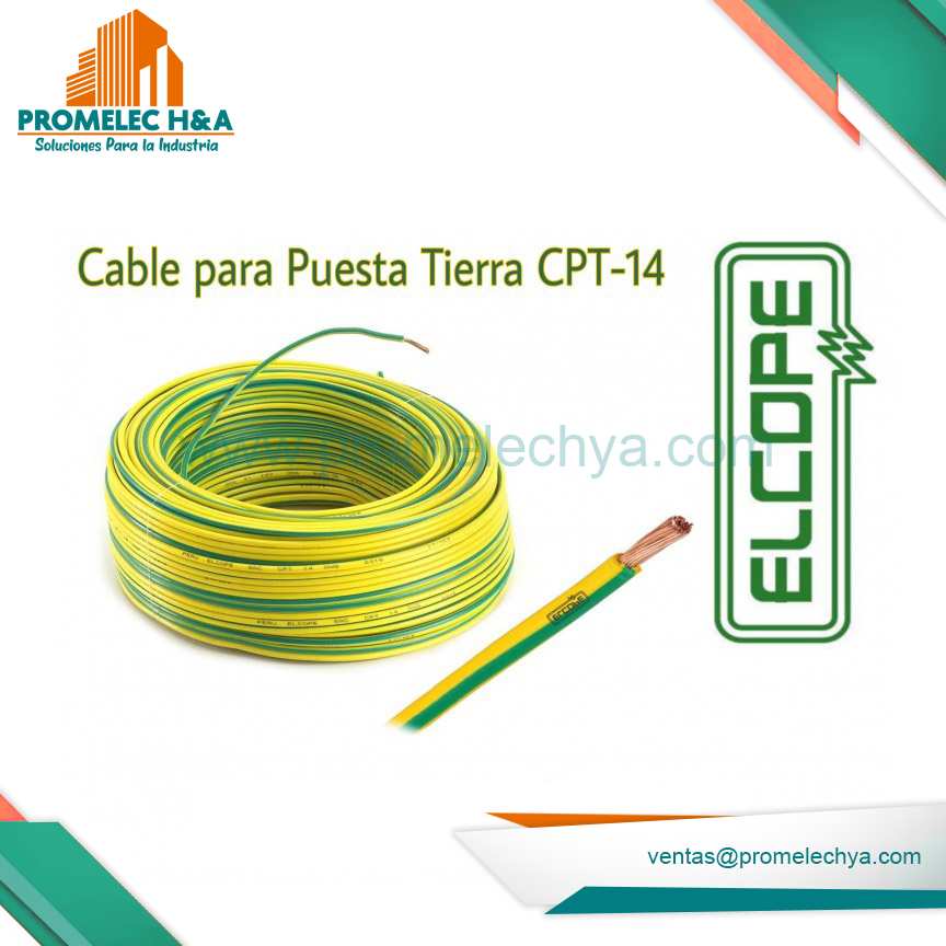 CABLE PARA PUESTA TIERRA CPT-14