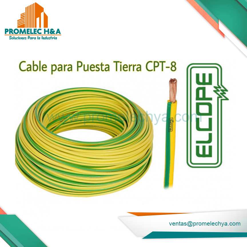 CABLE PARA PUESTA TIERRA CPT-8