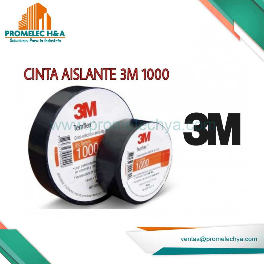 CINTA AISLANTE TEMFLEX 1000 3M