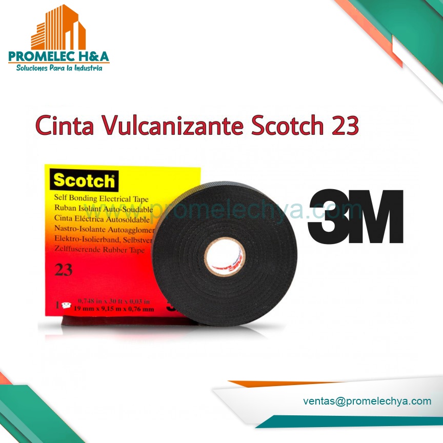 CINTA VULCANIZANTE SCOTCH 23 3M