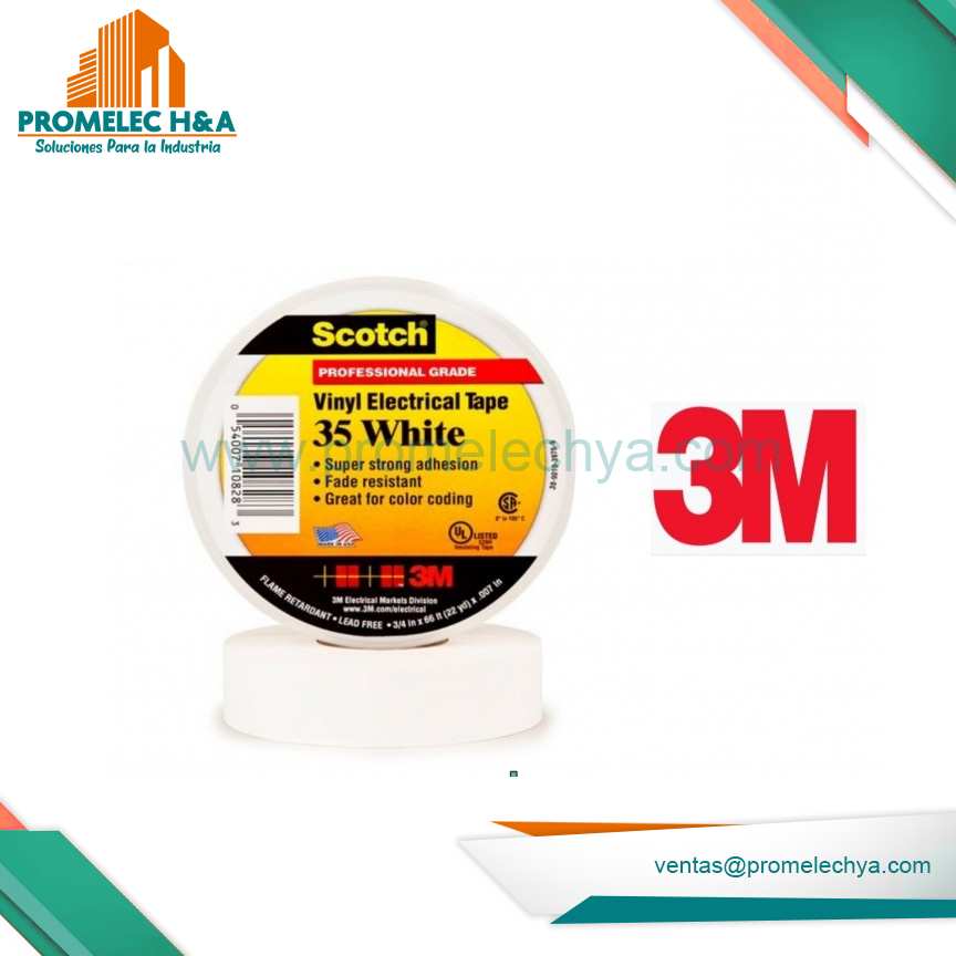 CINTA SCOTCH 35 BLANCO 3M