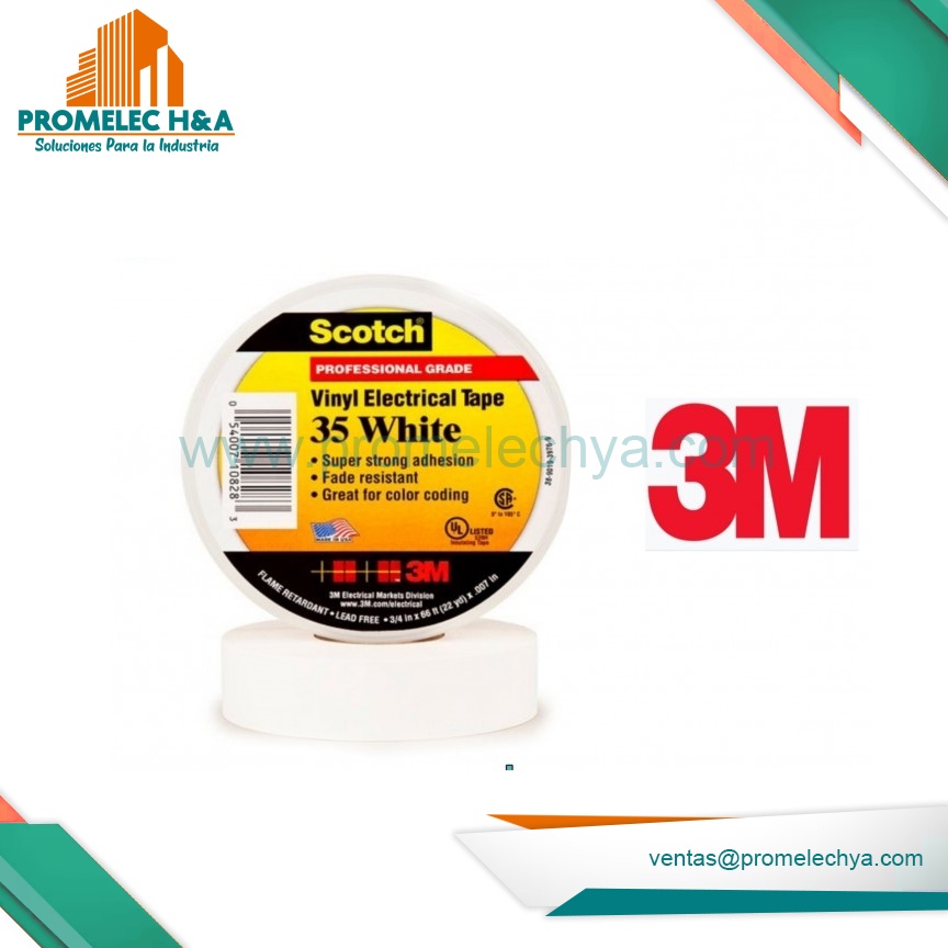 CINTA SCOTCH 35 BLANCO 3M