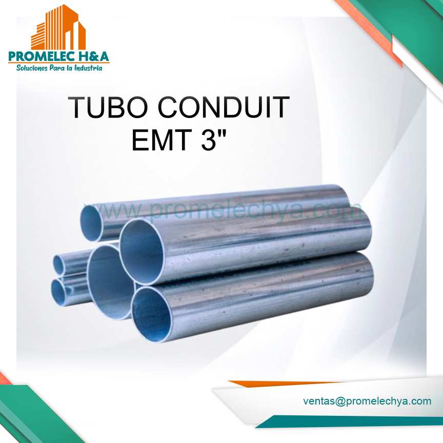 TUBO CONDUIT EMT 3´´