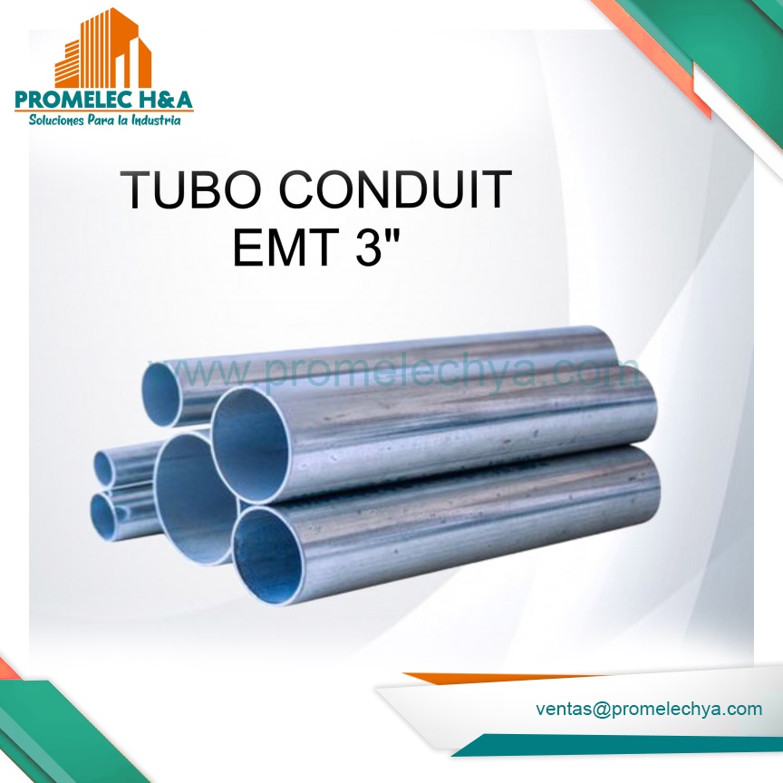 TUBO CONDUIT EMT 3´´