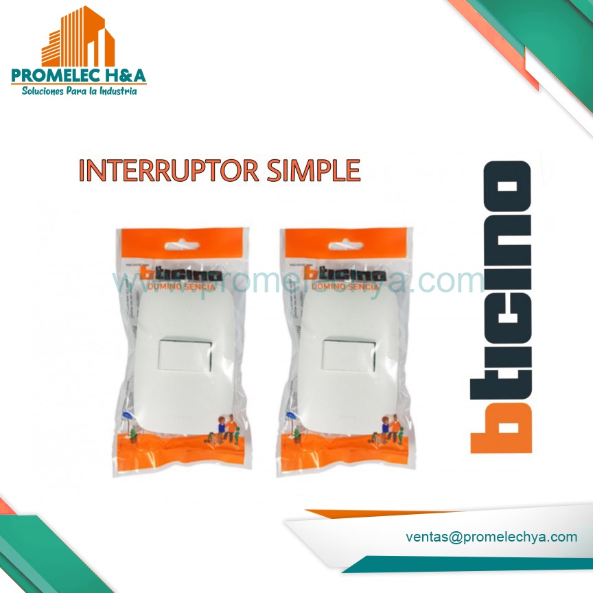 INTERRUPTOR SIMPLE