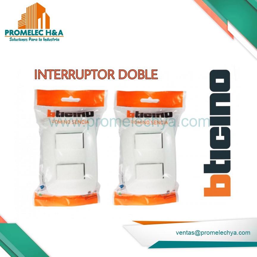 INTERRUPTOR DOBLE