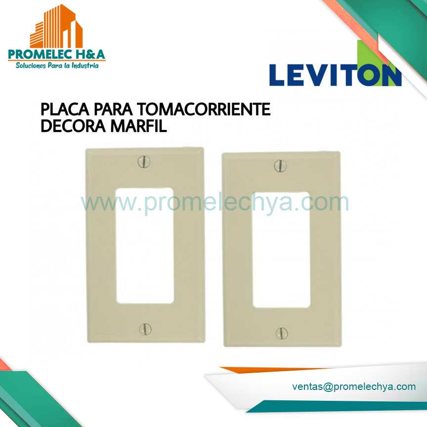 PLACA SIMPLE DECORA NYLON MARFIL